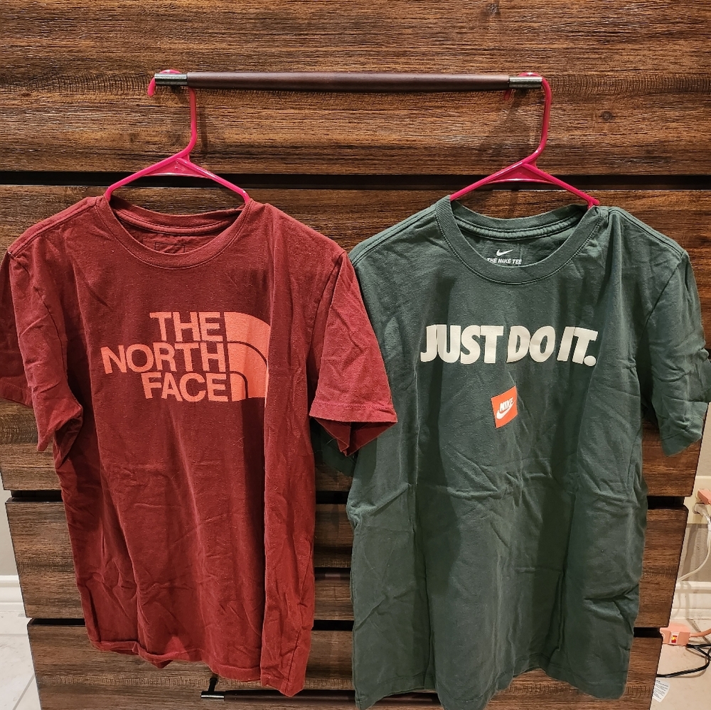 North Face & Nike Tees size Large